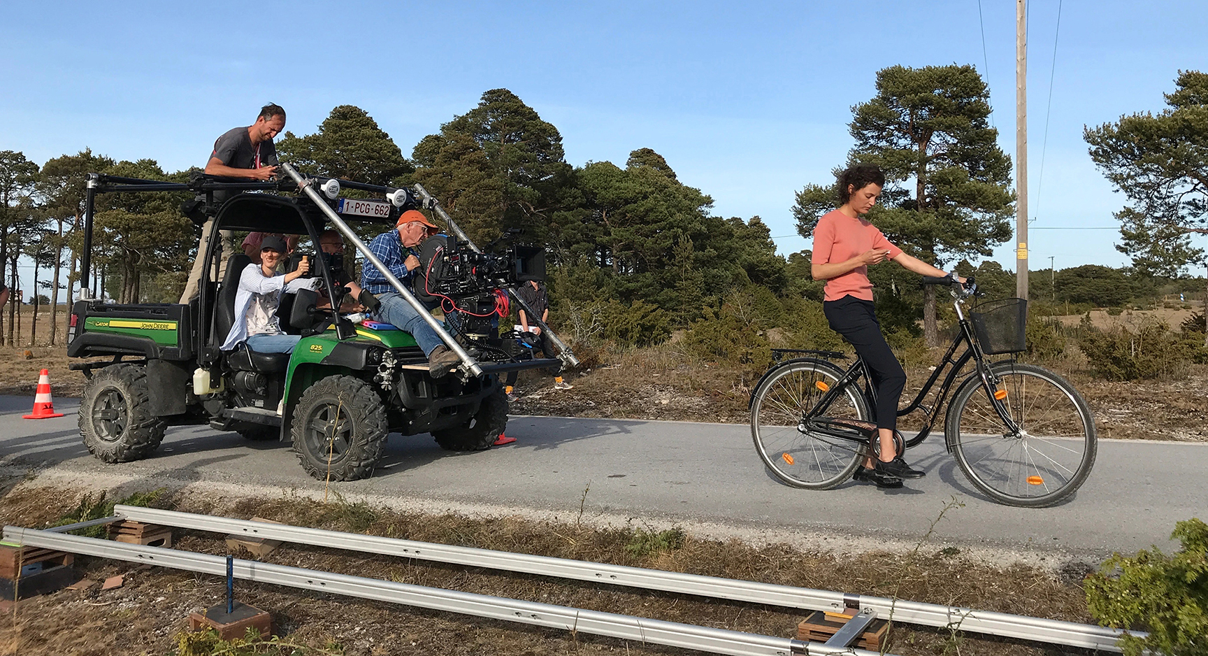 Bergman Island Filming Bicycle