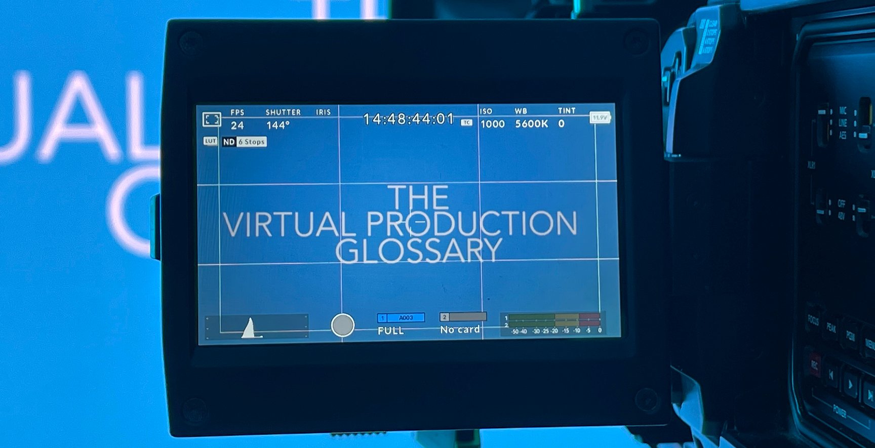 Virtual Production Glossary Image