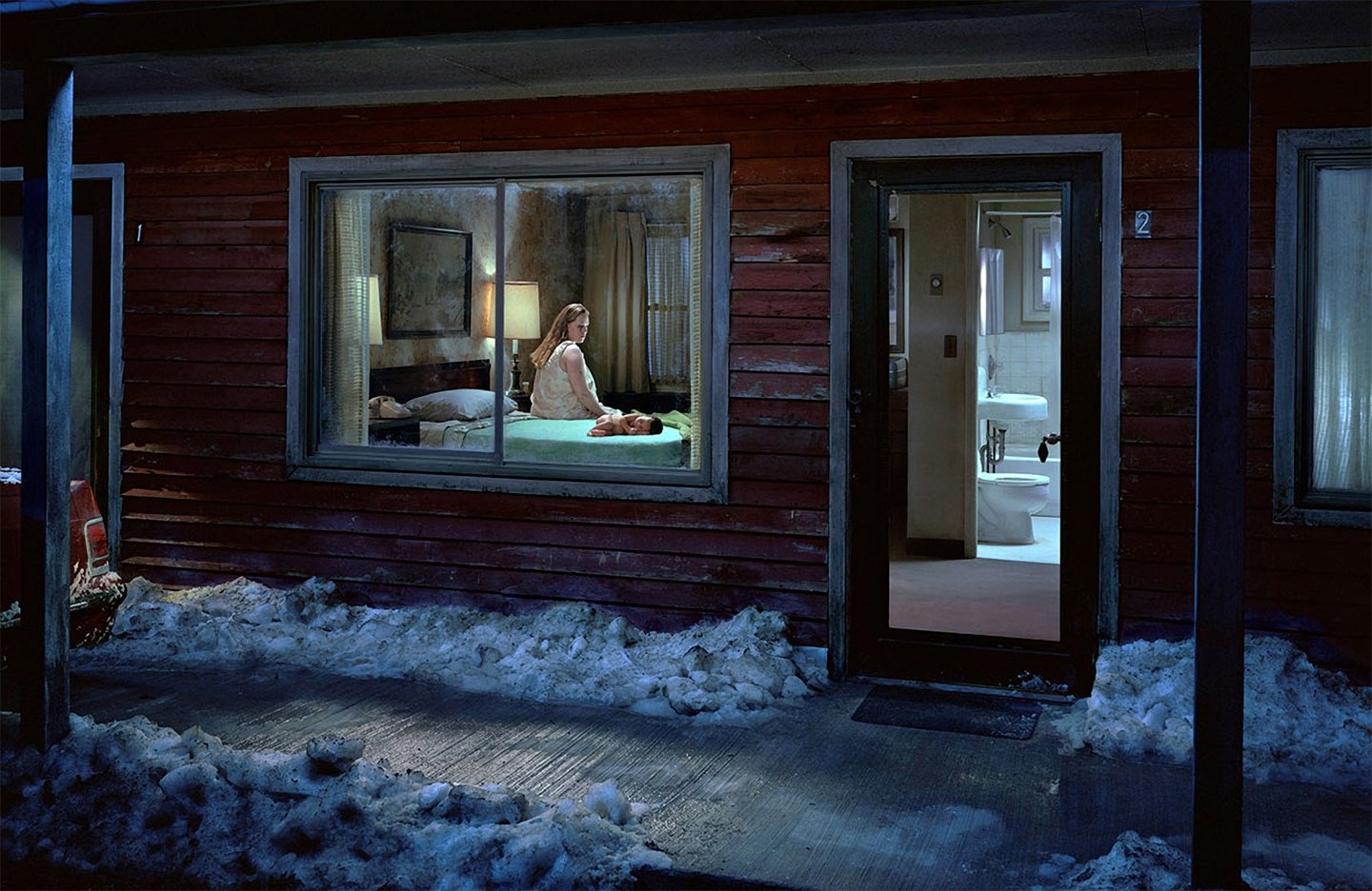 Gregory Crewdson Untitled Birth Beneath The Roses 2007