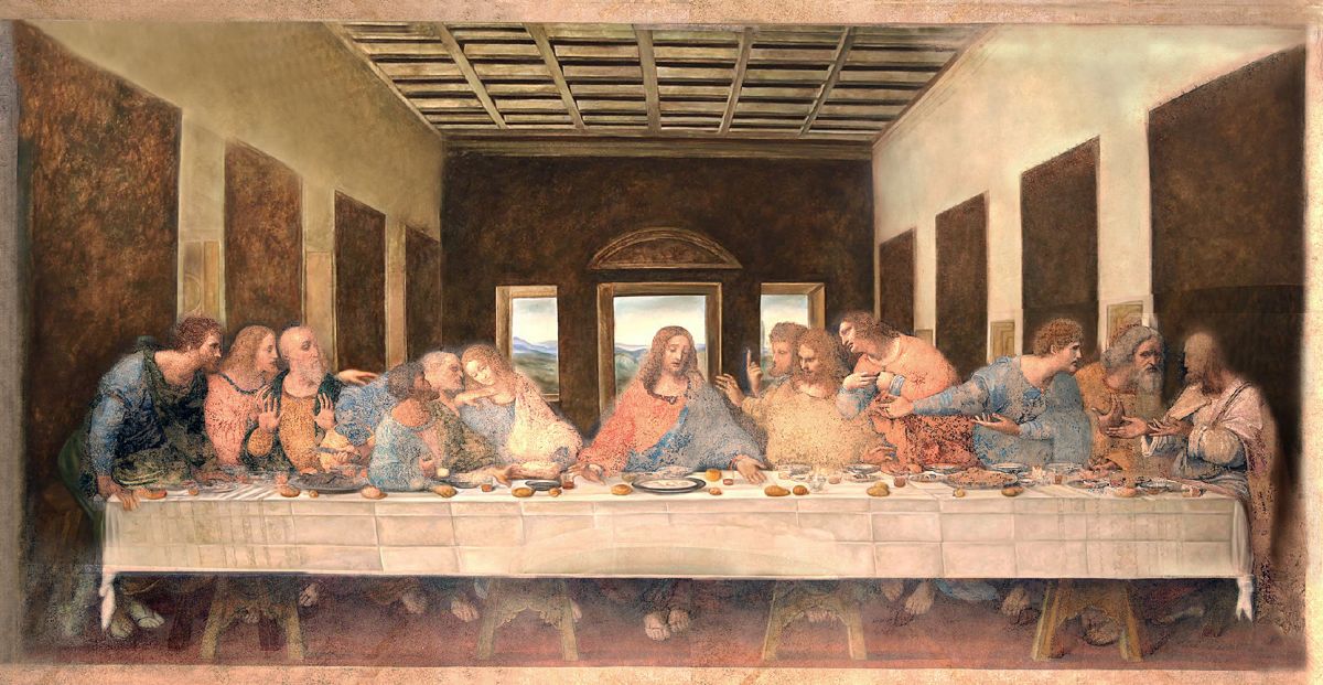Image 33 - Leonardo da Vinci “Il Cenacolo” (Santa Maria delle Grazie, Milan, Italy)